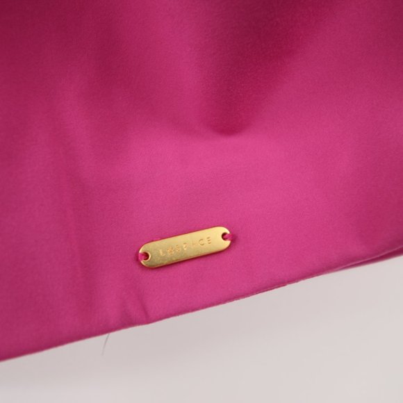 L*Space Pink Purple Genesse Top One Shoulder Sports Bra Size Large NWT - Picture 5 of 8